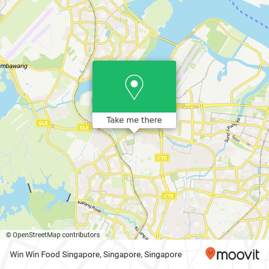 Win Win Food Singapore, Singapore map