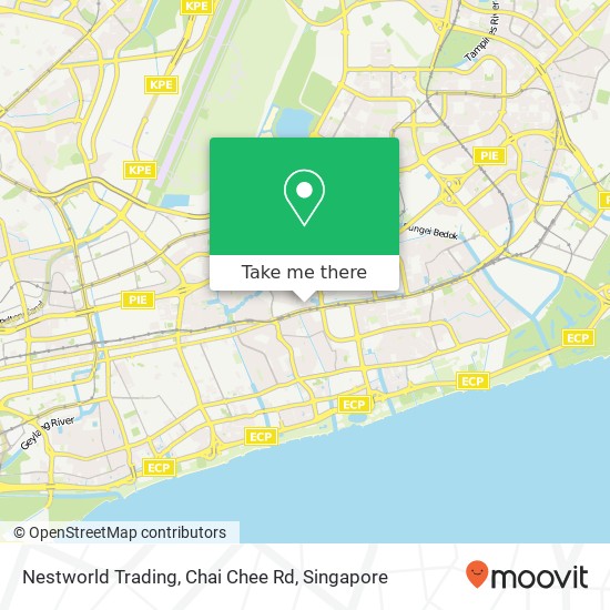 Nestworld Trading, Chai Chee Rd map