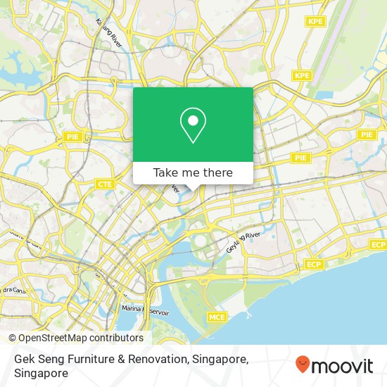 Gek Seng Furniture & Renovation, Singapore map