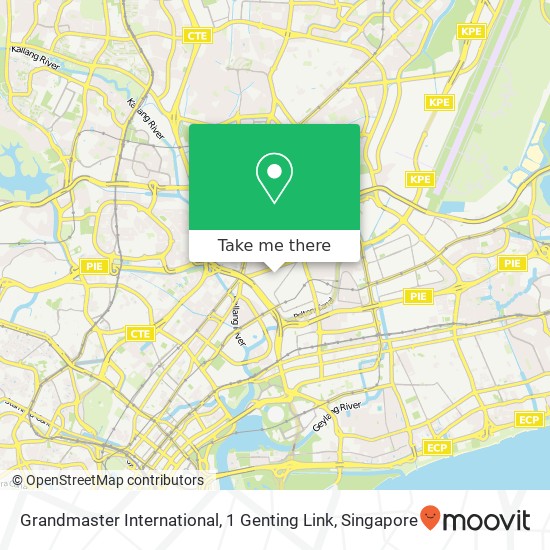 Grandmaster International, 1 Genting Link地图