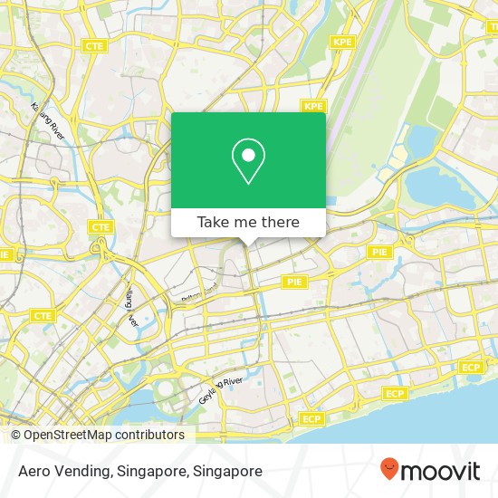 Aero Vending, Singapore地图