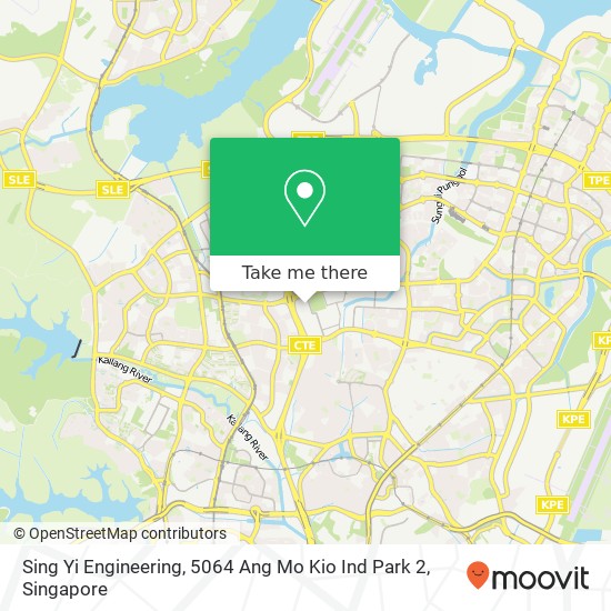 Sing Yi Engineering, 5064 Ang Mo Kio Ind Park 2地图