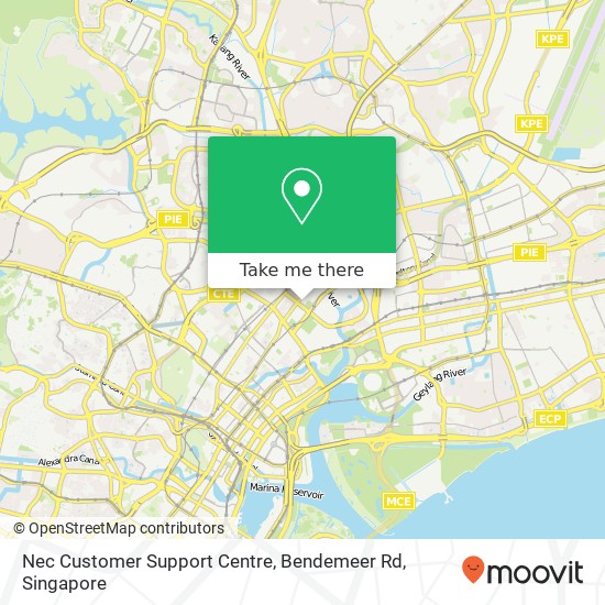 Nec Customer Support Centre, Bendemeer Rd map