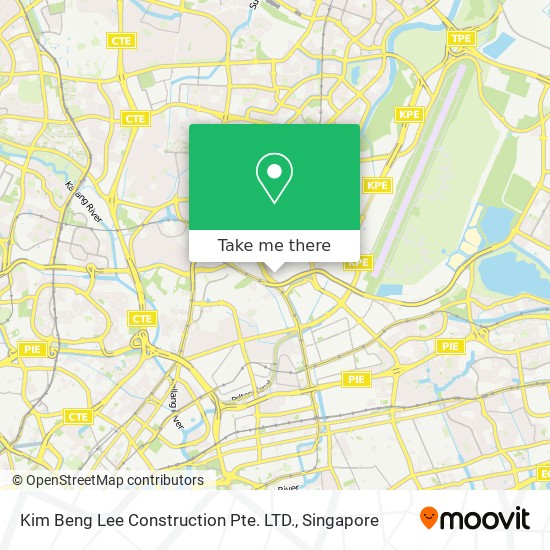 Kim Beng Lee Construction Pte. LTD. map