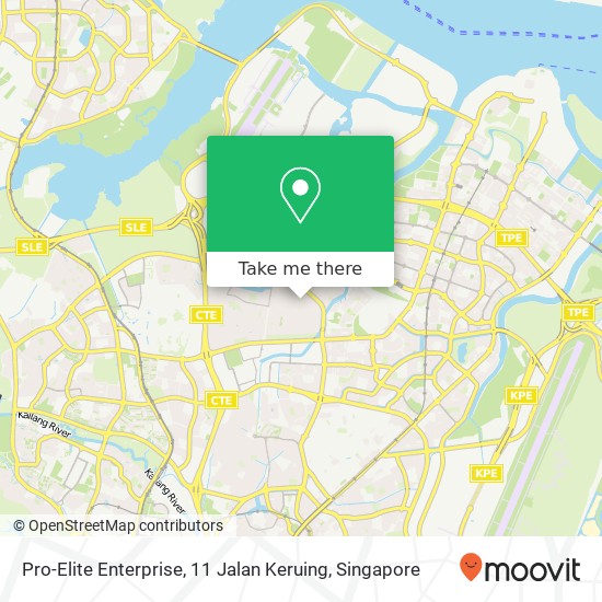 Pro-Elite Enterprise, 11 Jalan Keruing地图