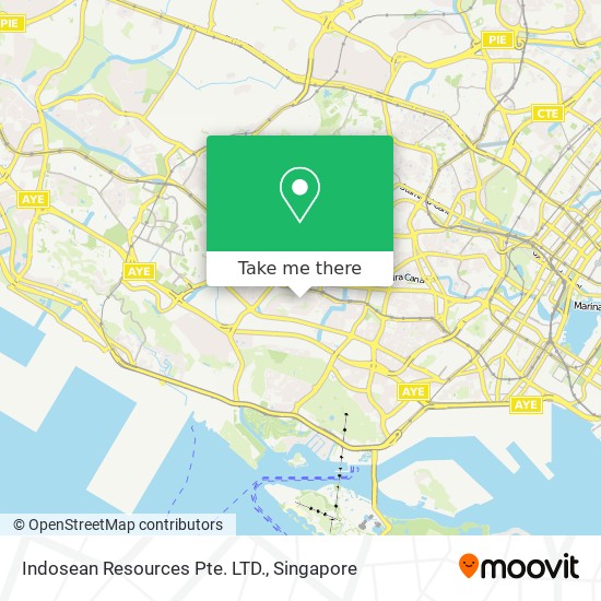 Indosean Resources Pte. LTD. map