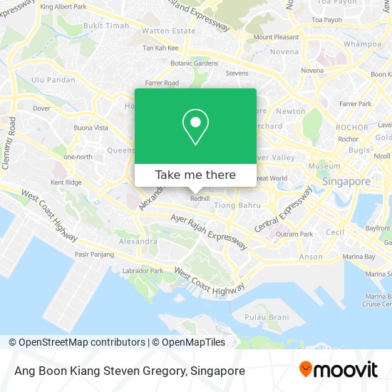 Ang Boon Kiang Steven Gregory地图