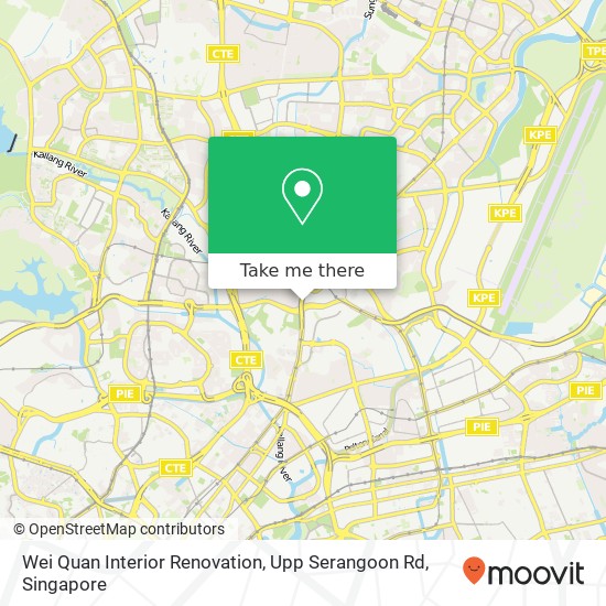 Wei Quan Interior Renovation, Upp Serangoon Rd map