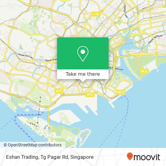 Eshan Trading, Tg Pagar Rd map