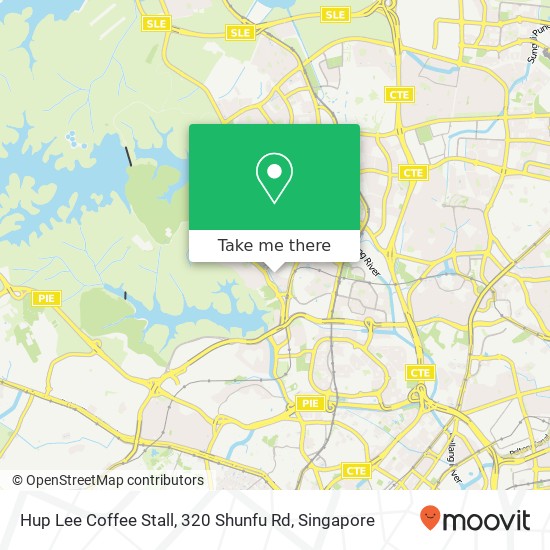 Hup Lee Coffee Stall, 320 Shunfu Rd map