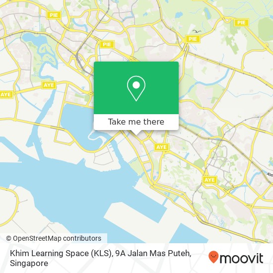 Khim Learning Space (KLS), 9A Jalan Mas Puteh map