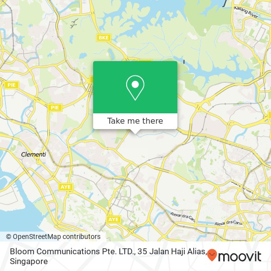 Bloom Communications Pte. LTD., 35 Jalan Haji Alias map
