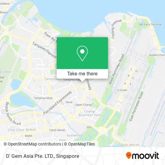 D' Gem Asia Pte. LTD. map