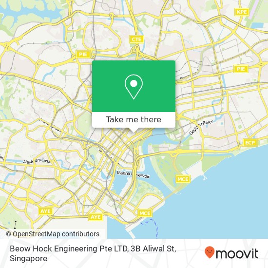 Beow Hock Engineering Pte LTD, 3B Aliwal St map