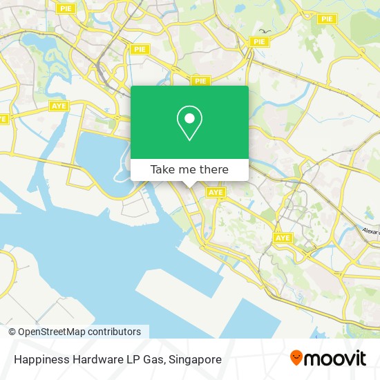 Happiness Hardware LP Gas map