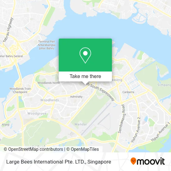 Large Bees International Pte. LTD. map
