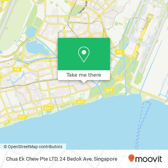 Chua Ek Chew Pte LTD, 24 Bedok Ave map