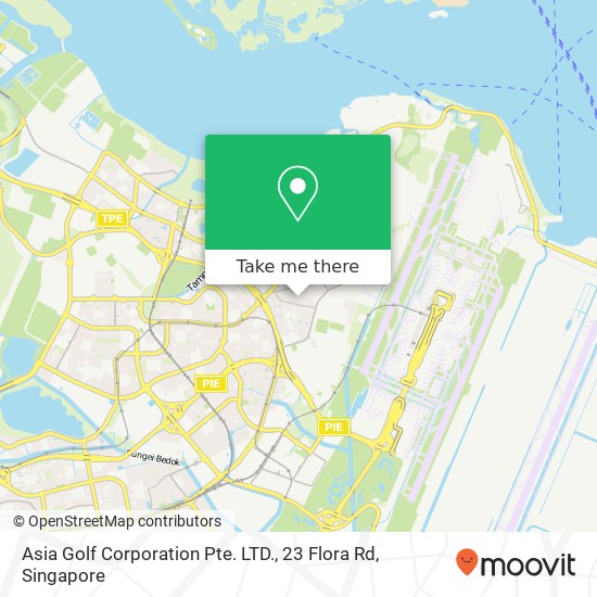 Asia Golf Corporation Pte. LTD., 23 Flora Rd map