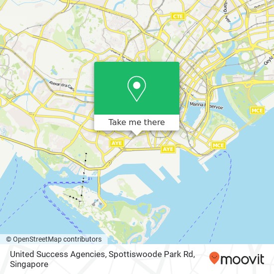 United Success Agencies, Spottiswoode Park Rd地图