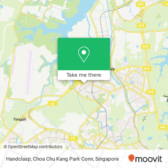 Handclasp, Choa Chu Kang Park Conn map