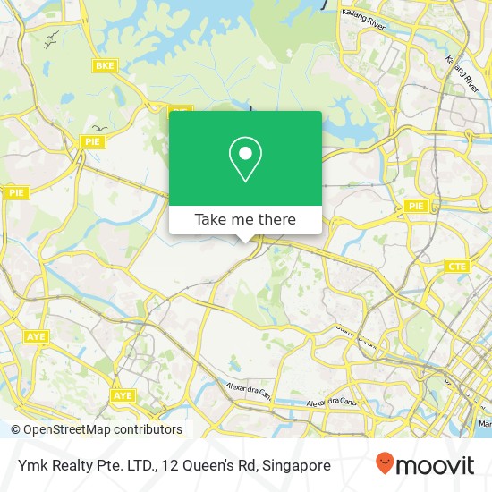 Ymk Realty Pte. LTD., 12 Queen's Rd map