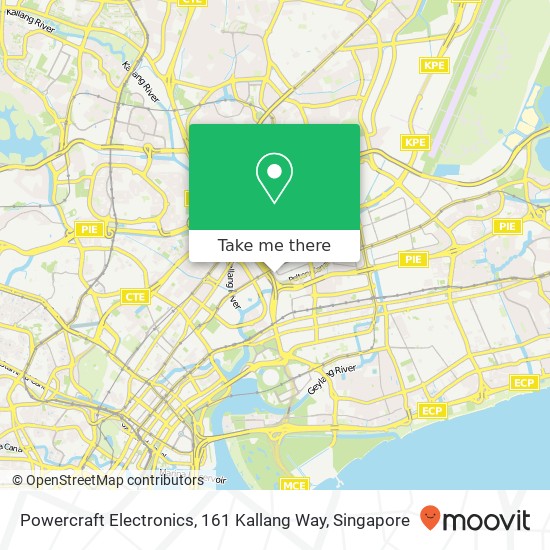 Powercraft Electronics, 161 Kallang Way地图