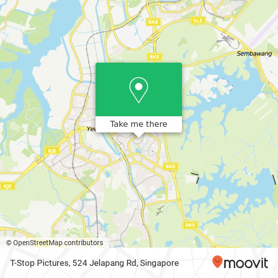 T-Stop Pictures, 524 Jelapang Rd地图