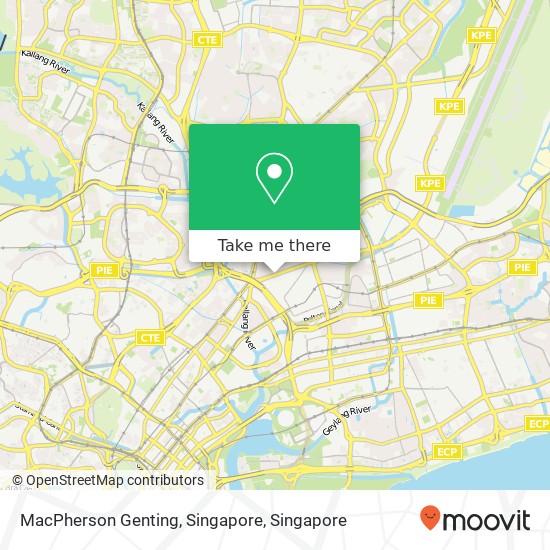 MacPherson Genting, Singapore map