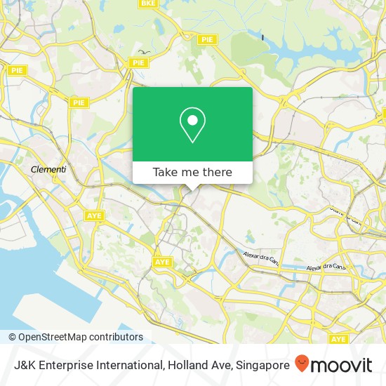 J&K Enterprise International, Holland Ave map