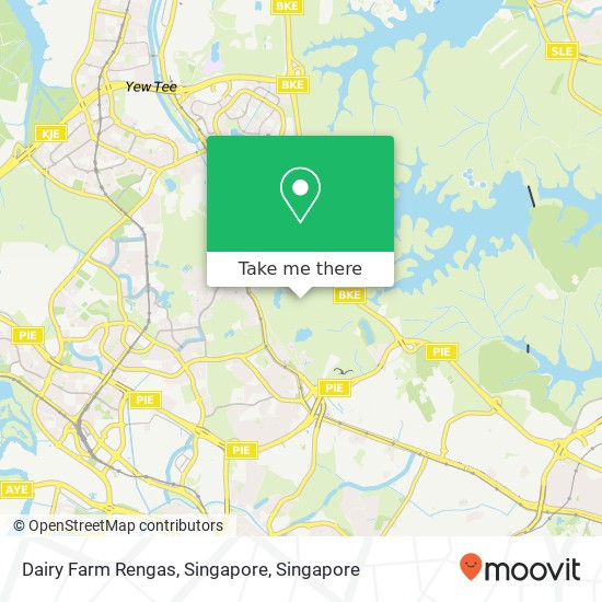 Dairy Farm Rengas, Singapore map