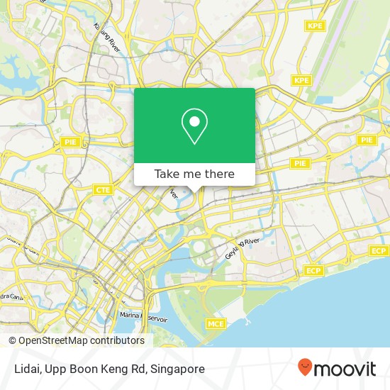 Lidai, Upp Boon Keng Rd地图