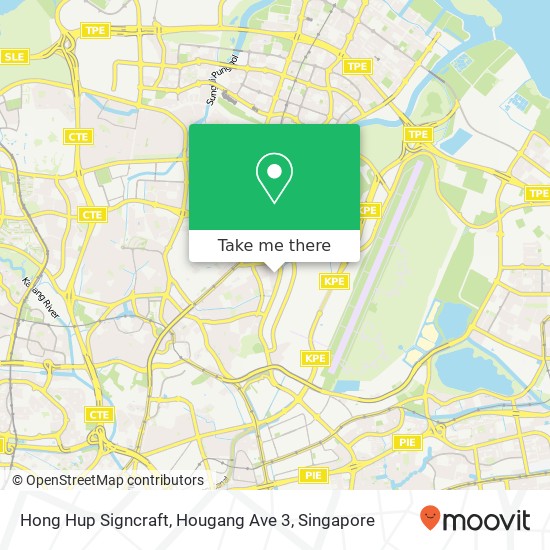 Hong Hup Signcraft, Hougang Ave 3地图