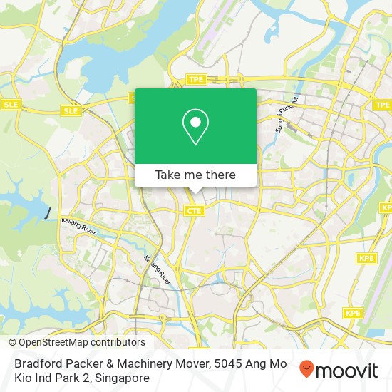 Bradford Packer & Machinery Mover, 5045 Ang Mo Kio Ind Park 2地图