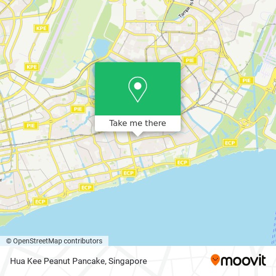 Hua Kee Peanut Pancake map