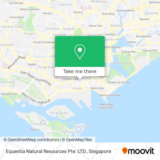 Equentia Natural Resources Pte. LTD. map