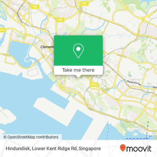 Hindundisk, Lower Kent Ridge Rd地图