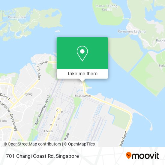 701 Changi Coast Rd map