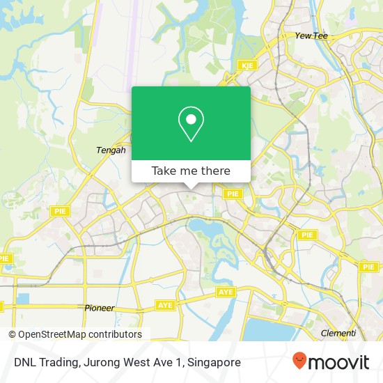 DNL Trading, Jurong West Ave 1地图