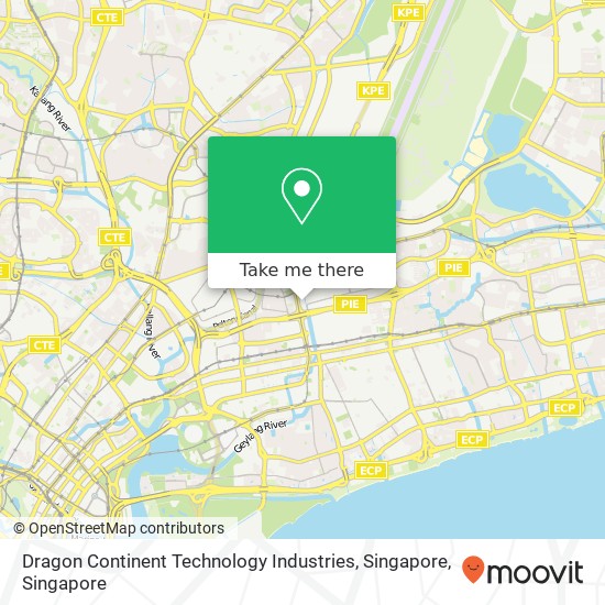 Dragon Continent Technology Industries, Singapore地图