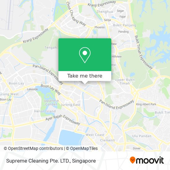 Supreme Cleaning Pte. LTD. map
