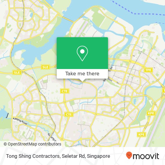 Tong Shing Contractors, Seletar Rd map