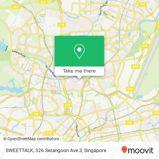 SWEETTALK, 326 Serangoon Ave 3 map