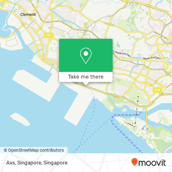 Axs, Singapore map