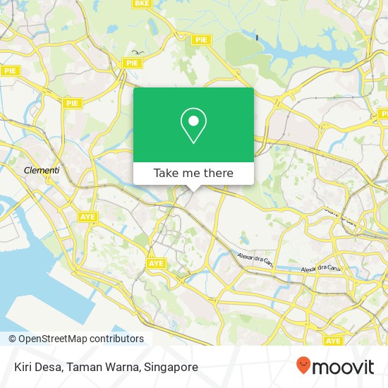 Kiri Desa, Taman Warna地图