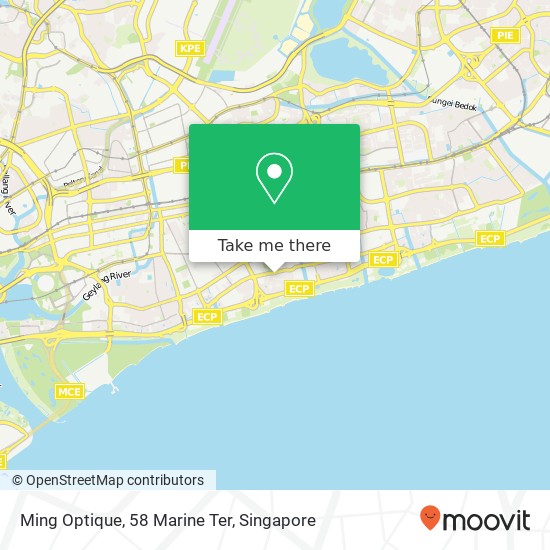 Ming Optique, 58 Marine Ter map