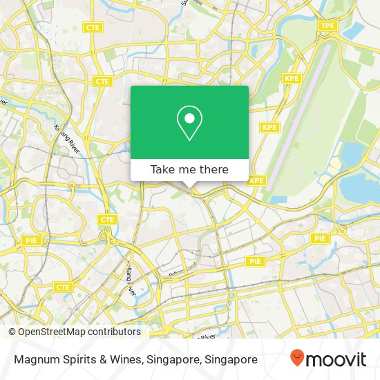 Magnum Spirits & Wines, Singapore地图