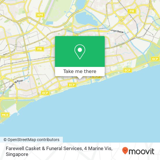 Farewell Casket & Funeral Services, 4 Marine Vis地图