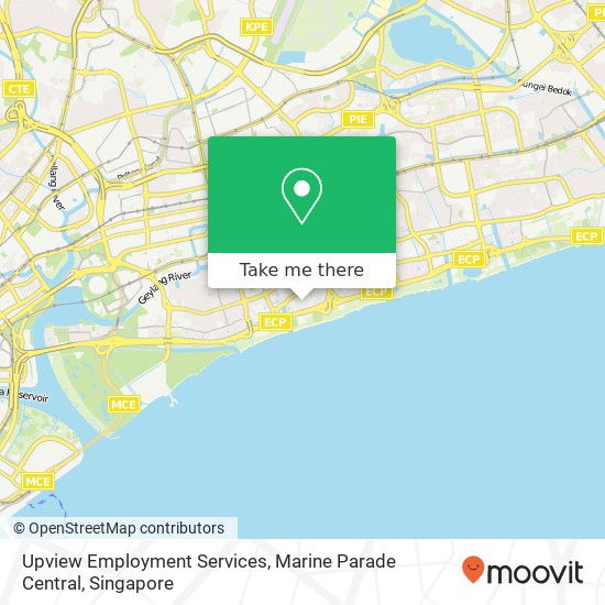 Upview Employment Services, Marine Parade Central map