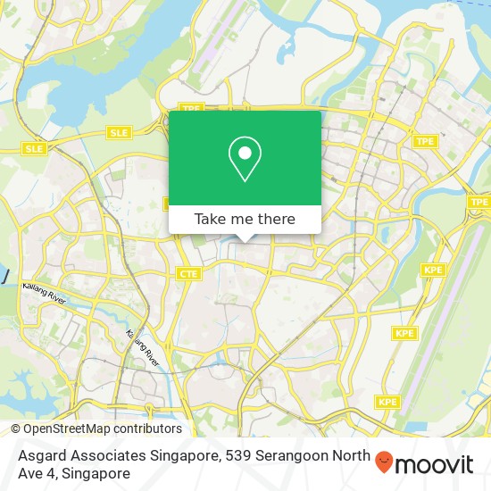 Asgard Associates Singapore, 539 Serangoon North Ave 4地图
