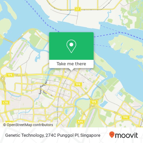 Genetic Technology, 274C Punggol Pl地图